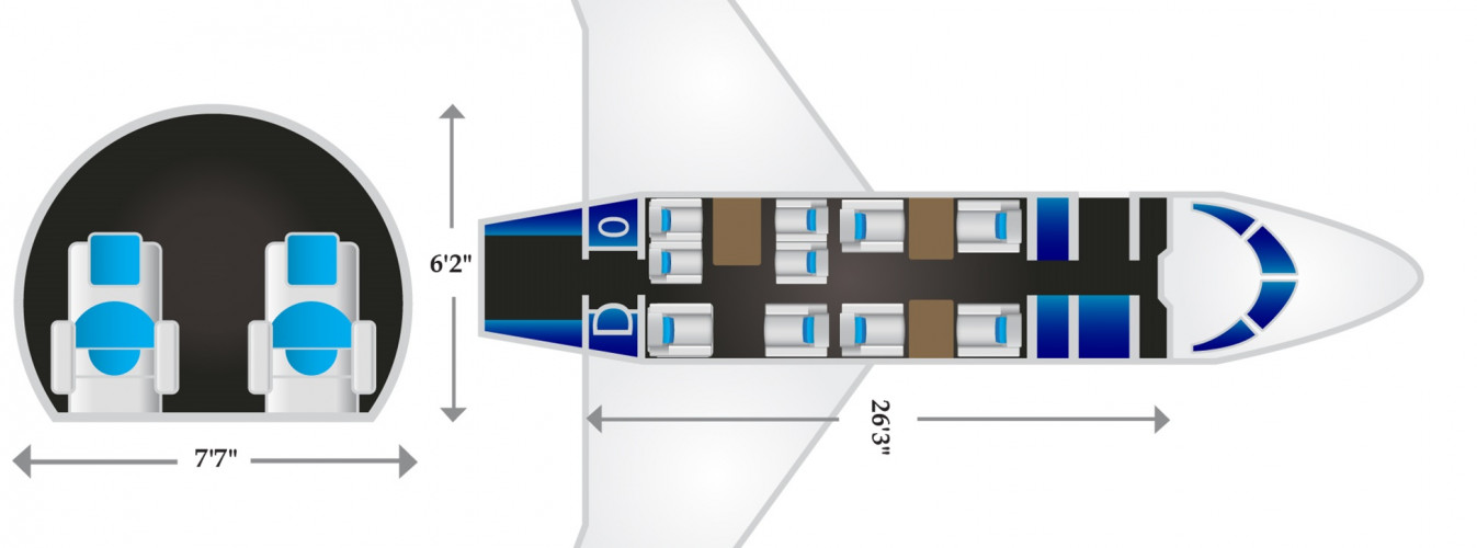 jet privato Dassault Falcon 2000